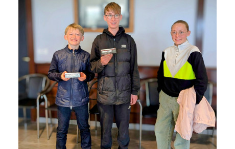 Félicitation aux Jeunes de l'Ecole de Golf de Caden